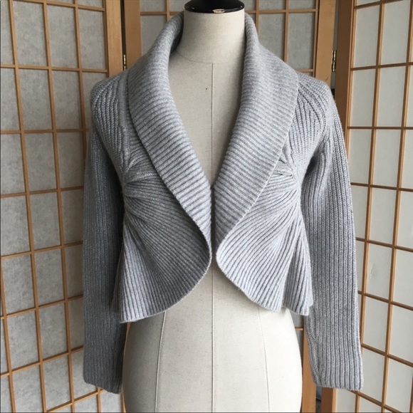 Express Design Studio Wool Blend Cropped Sweater SZ XS - Picture 3 of 9